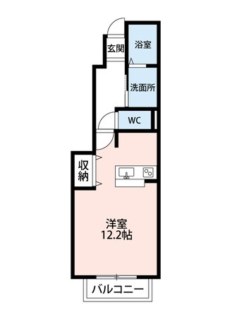 ヴィラソーニョの物件間取画像